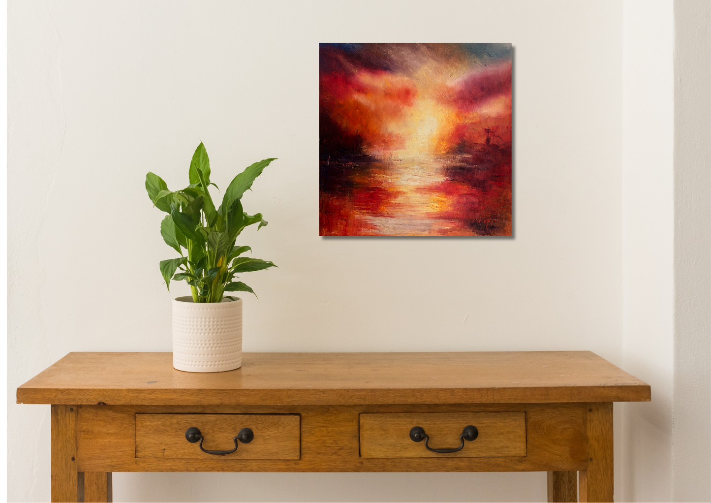 Autumn 3 Abstract landscape -  original artwork