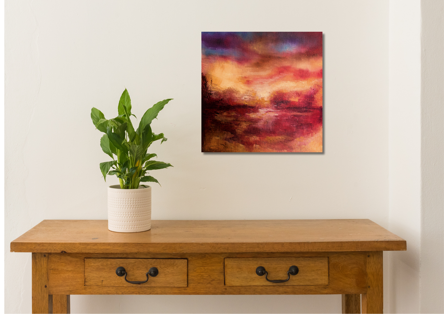 Autumn 2 Abstract landscape original artwork