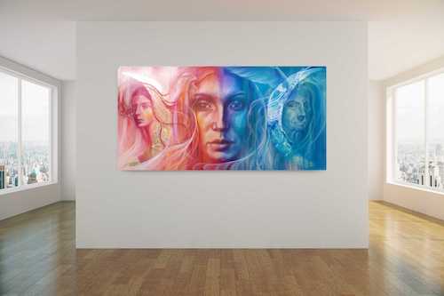 Hecate: The Triple Goddess - Original Artwork