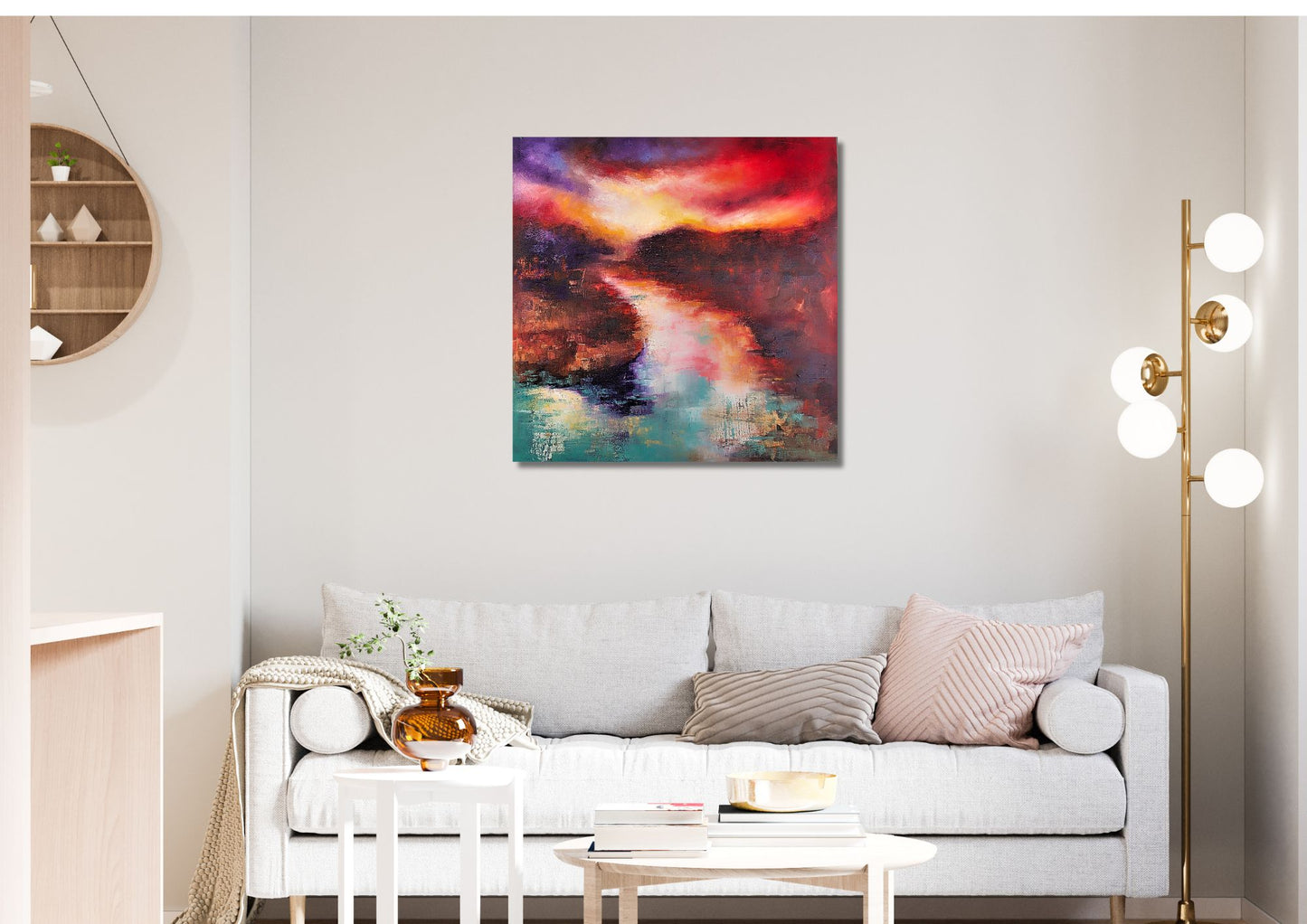 Autumn 1 Abstract landscap - Original artwork