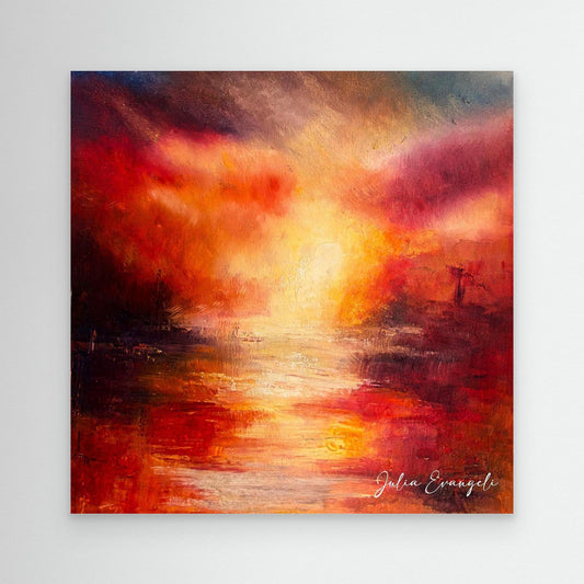 Autumn landscape 3 - Print on canvas