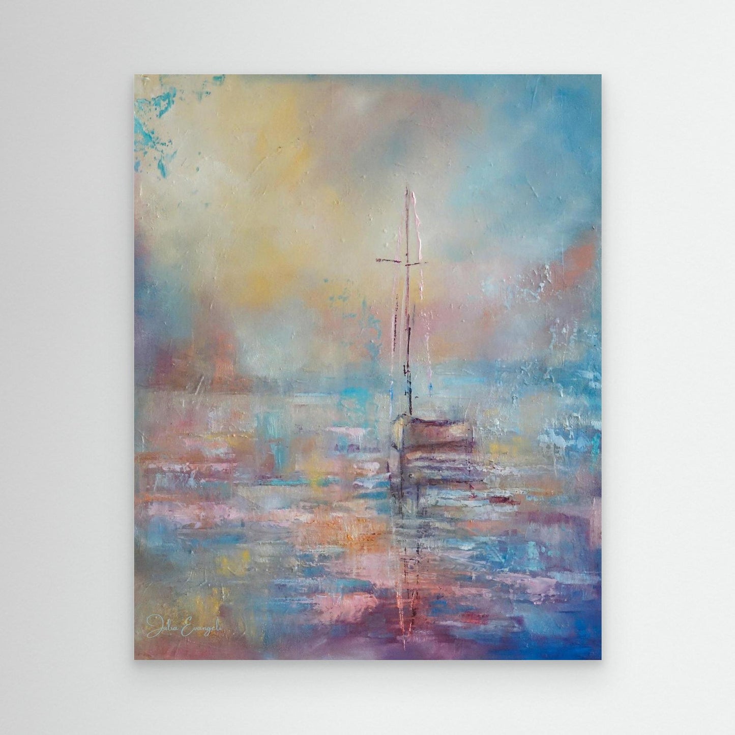 Sail Coast 3 - Print on canvas