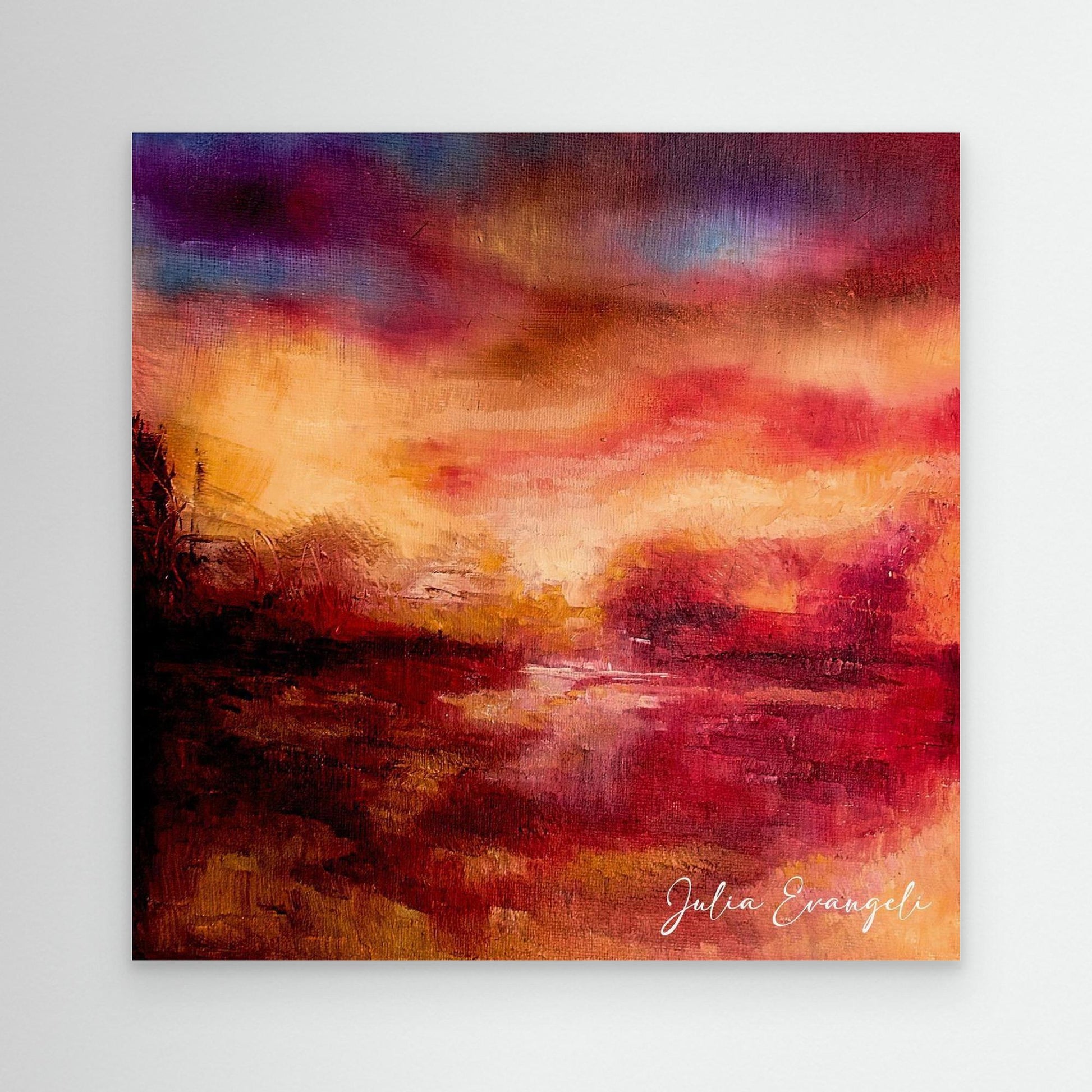 Autumn Landscape 2  - Print on canvas