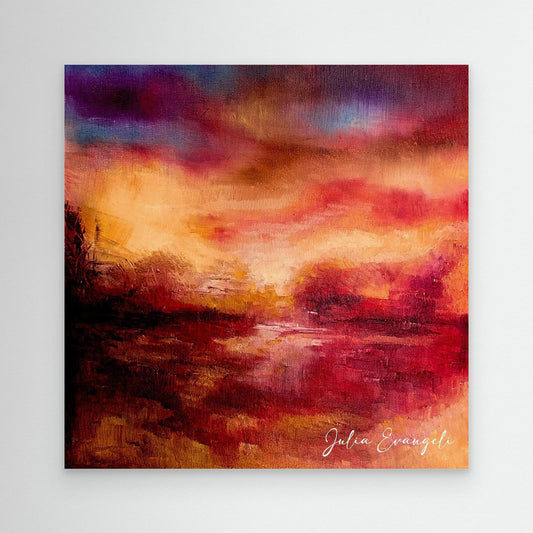 Autumn Landscape 2  - Print on canvas