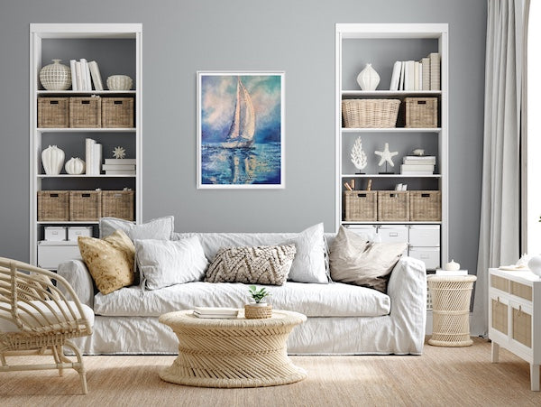 Sailing coast no. 2 - Original Artwork