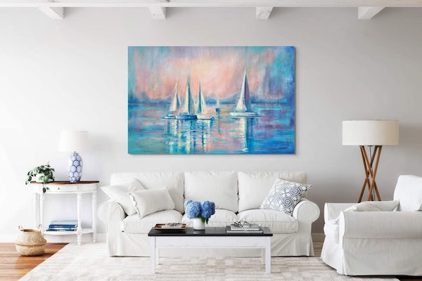 Sailing coast no.4 - Original Artwork