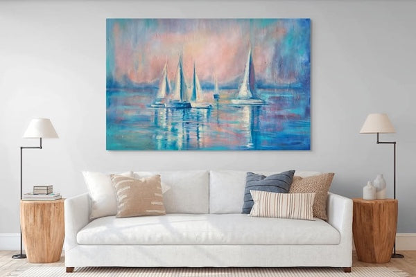 Sailing coast no.4 - Original Artwork