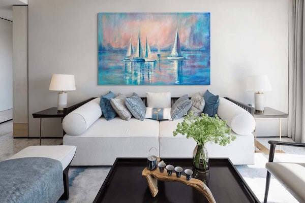 Sailing coast no.4 - Original Artwork