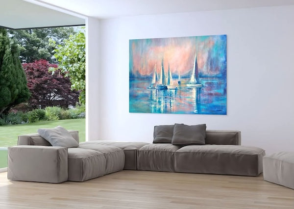Sailing coast no.4 - Original Artwork
