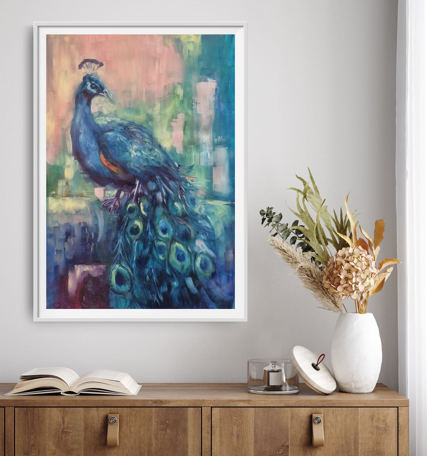 Peacock 1.- Original Artwork
