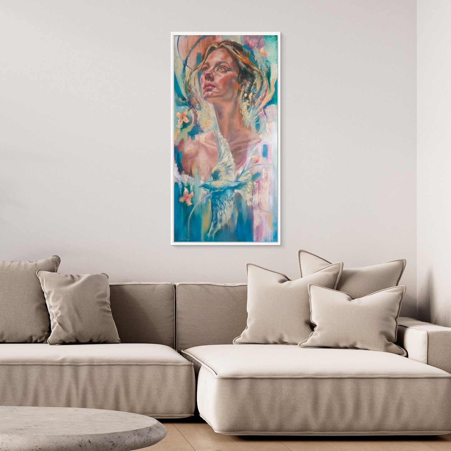 Into the light Print on canvas