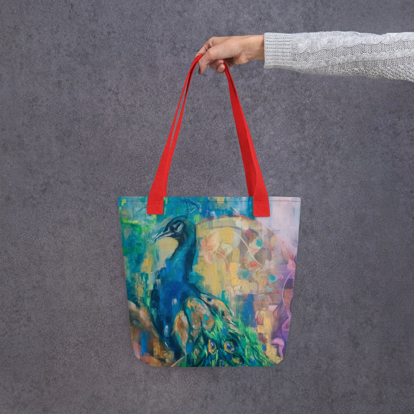 Tote bag Peacock