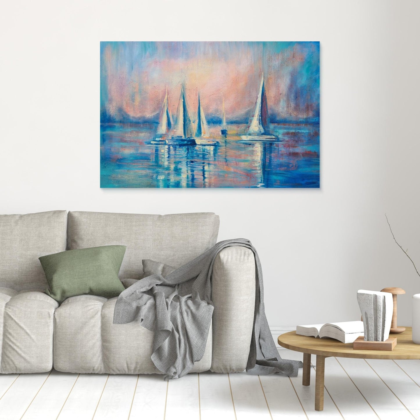Sail Coast 4 - Print on canvas