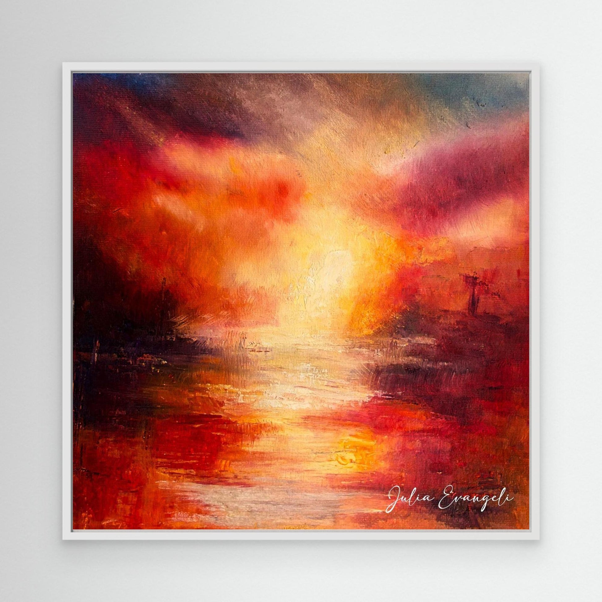 Autumn landscape 3 - Print on canvas