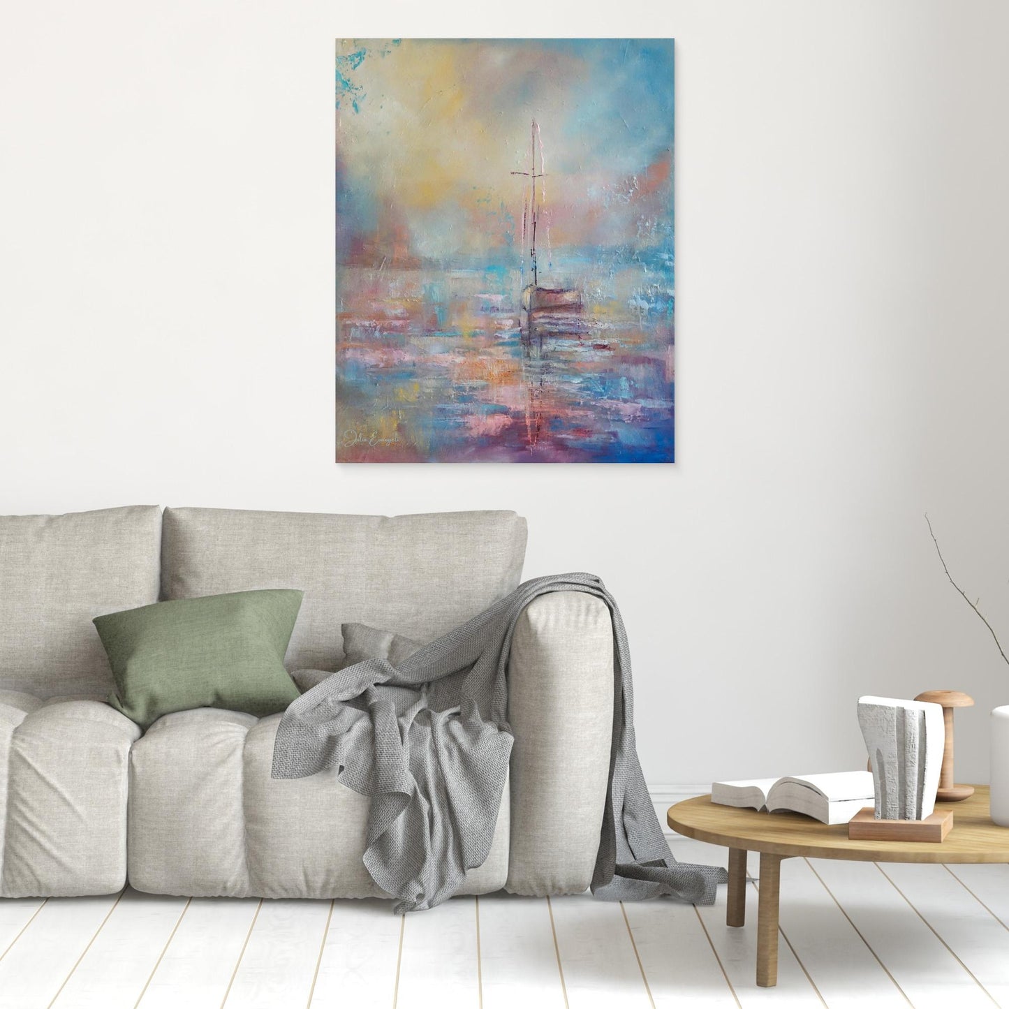 Sail Coast 3 - Print on canvas