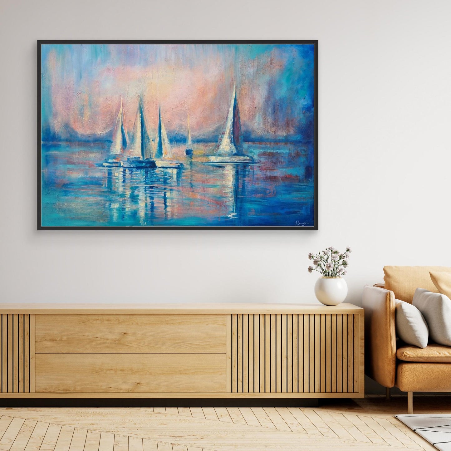 Sail Coast 4 - Print on canvas