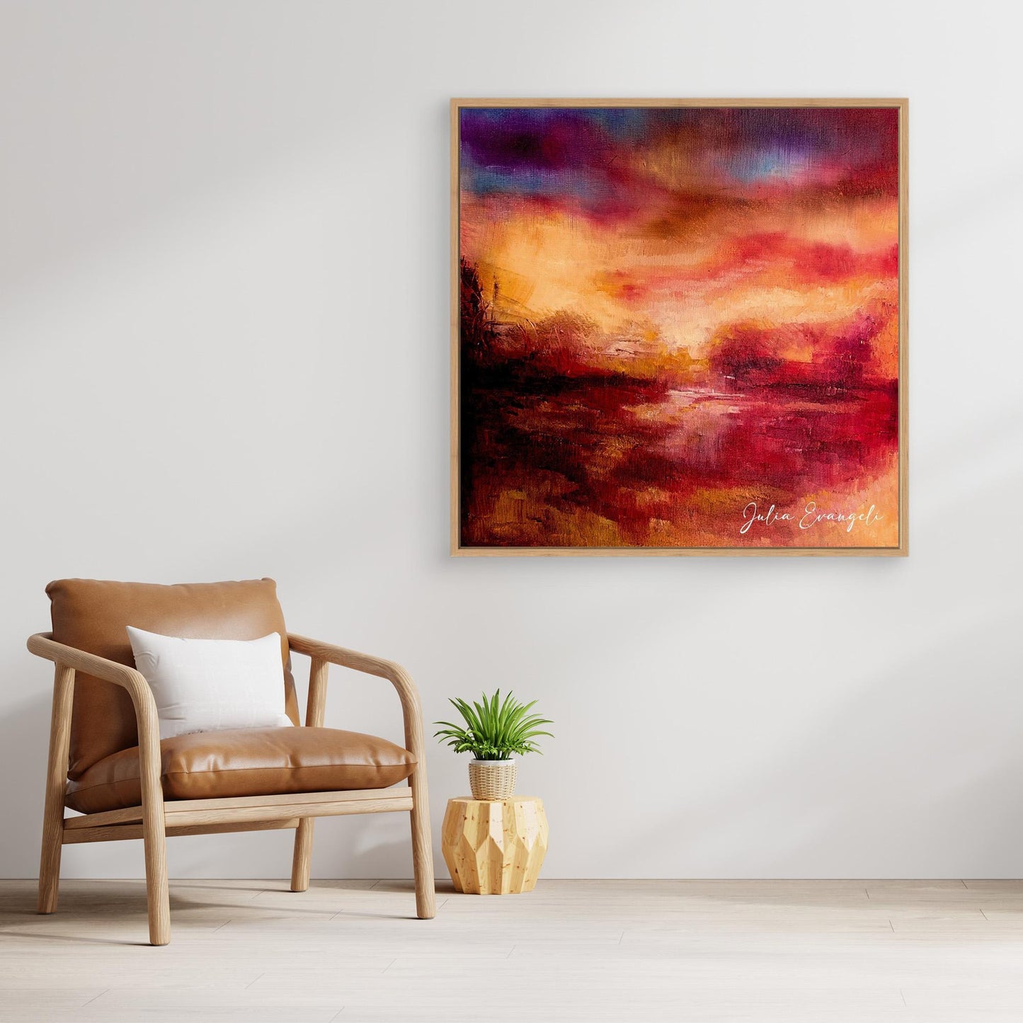 Autumn Landscape 2  - Print on canvas