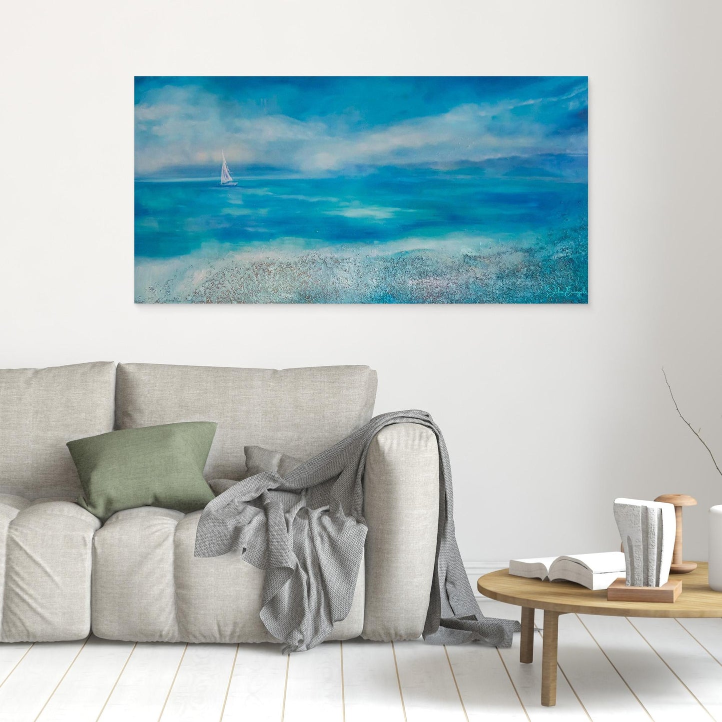 Sail Coast 1 Print on canvas