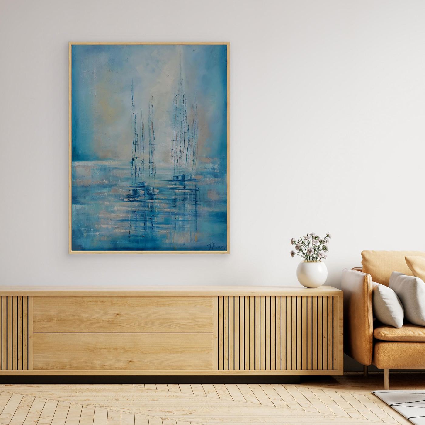 Sail Coast 1: Exhale - Print on Canvas