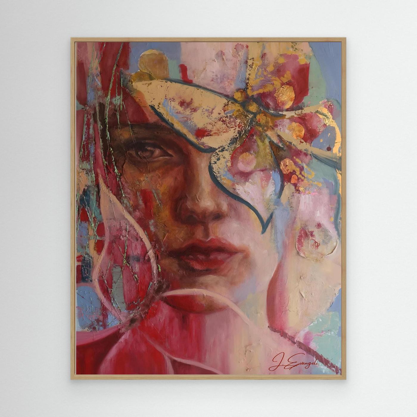 Metamorphosis - print on canvas