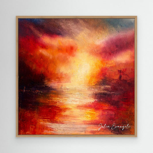 Autumn landscape 3 - Print on canvas