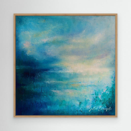 Blue Abstract Landscape 3
