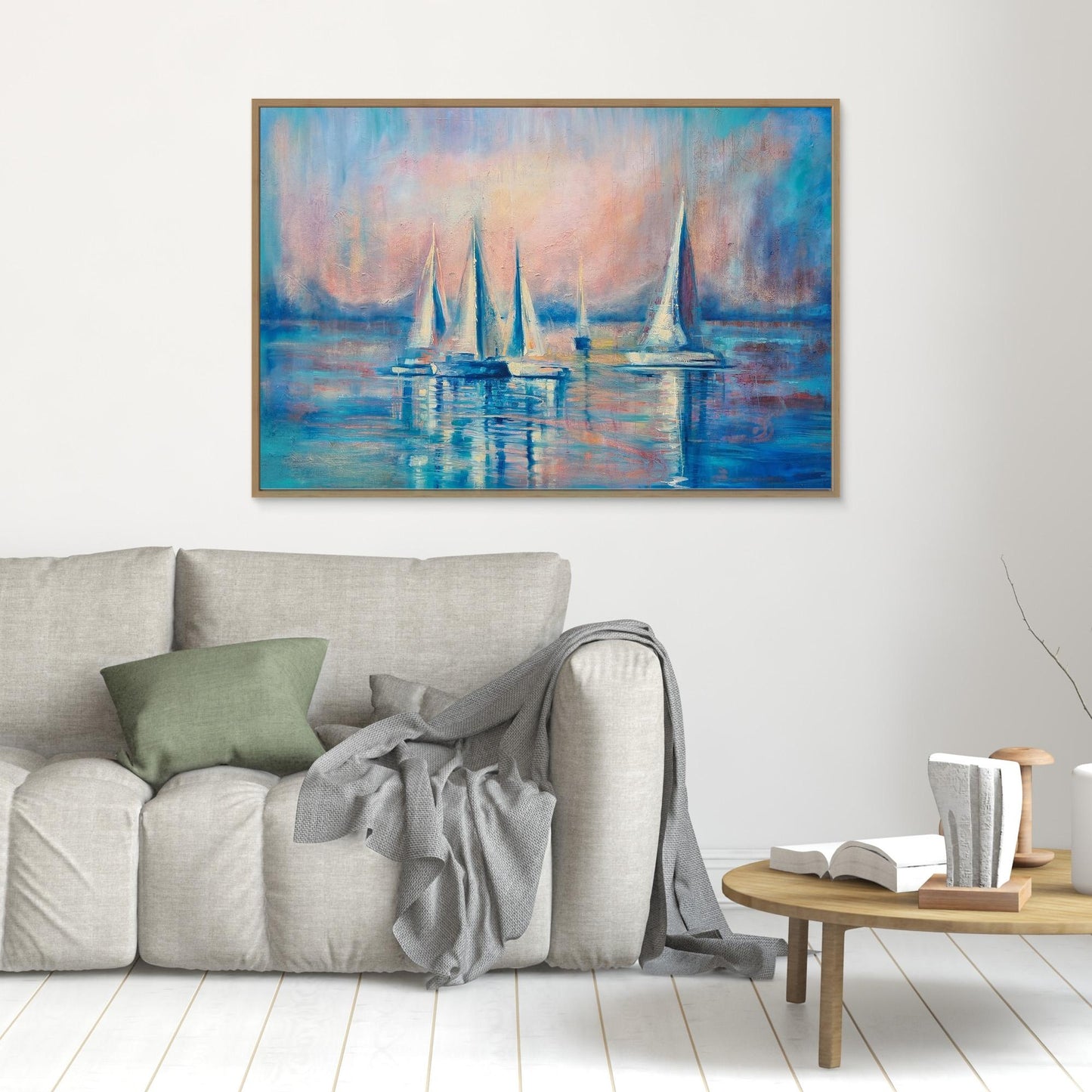 Sail Coast 4 - Print on canvas