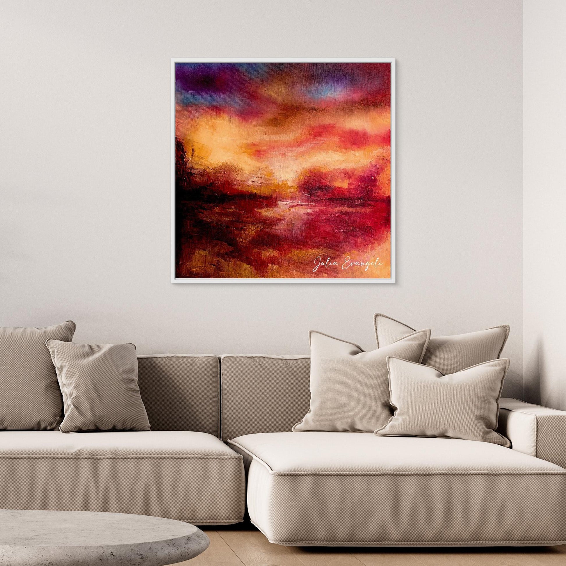 Autumn Landscape 2  - Print on canvas