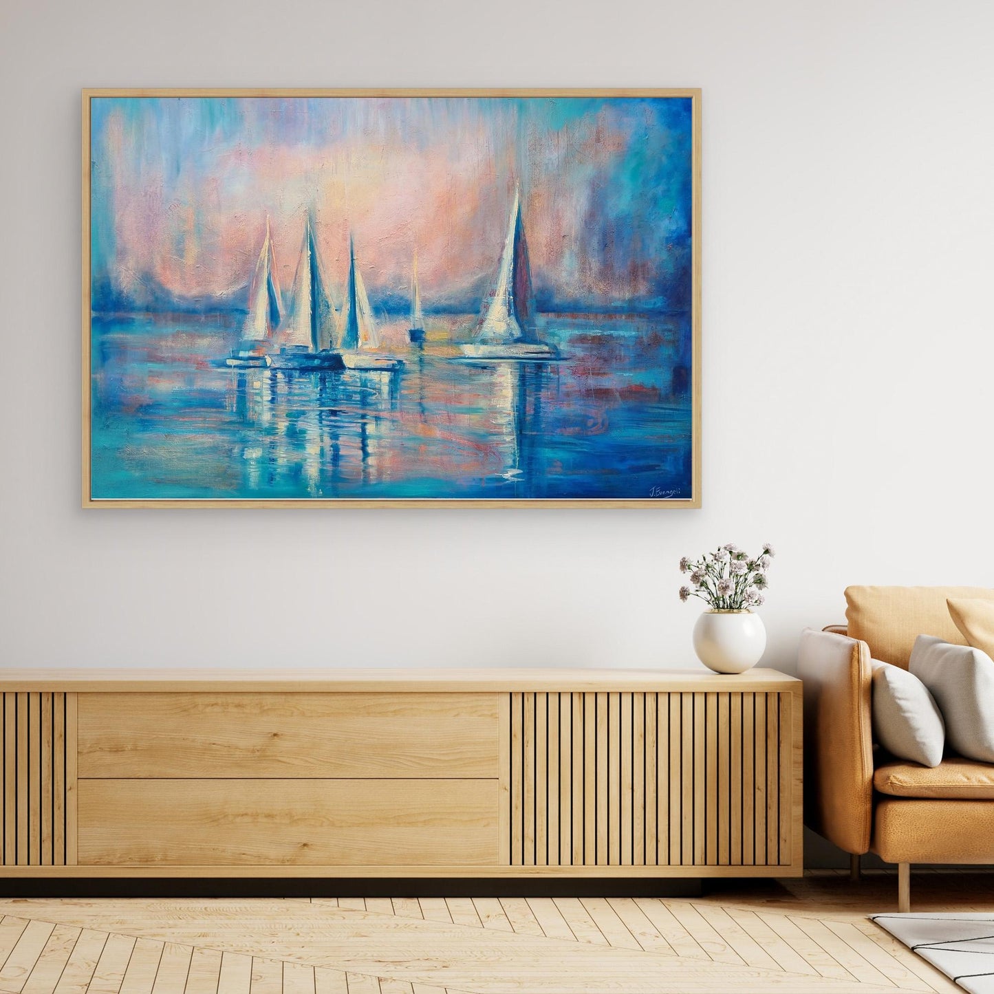 Sail Coast 4 - Print on canvas