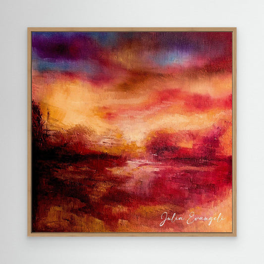 Autumn Landscape 2  - Print on canvas