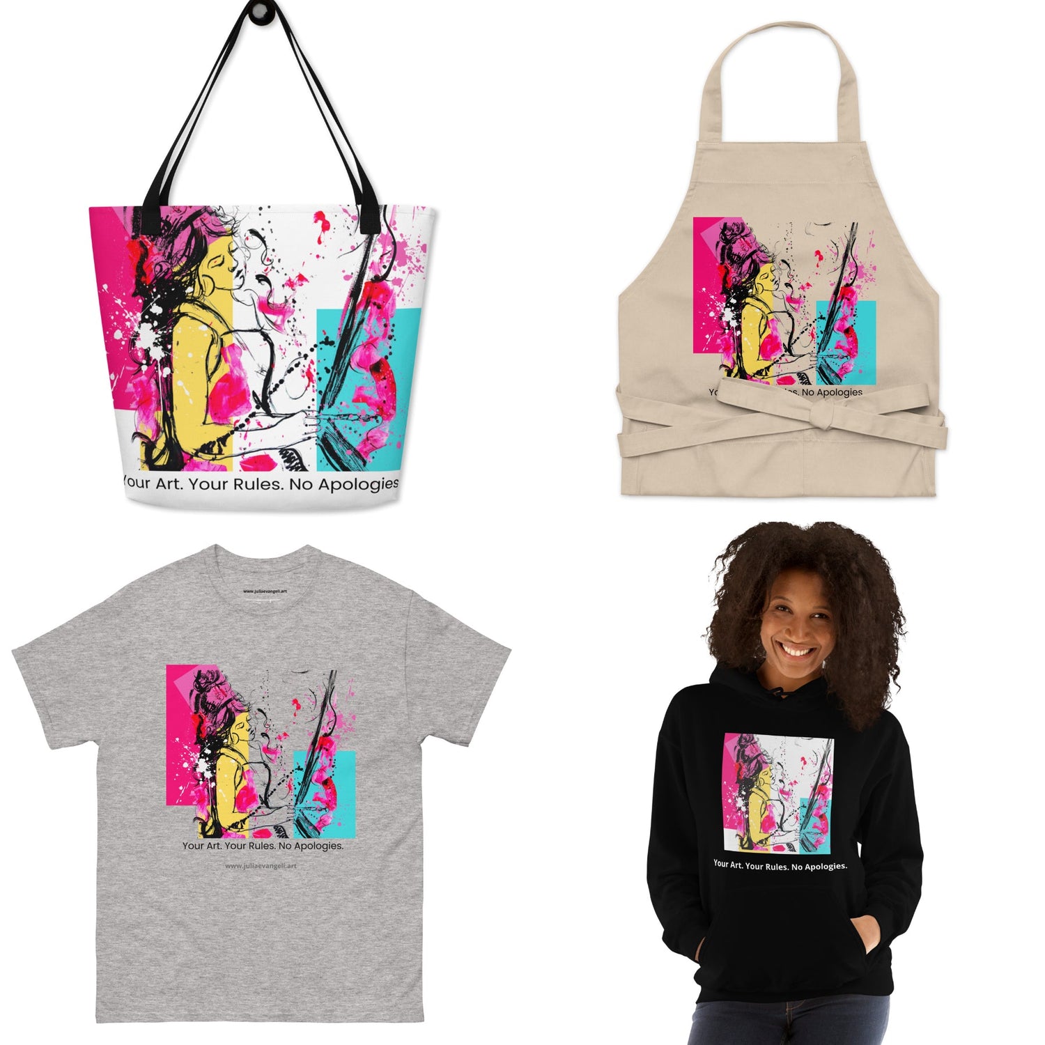 Your Art. Your Rules. No apologies.