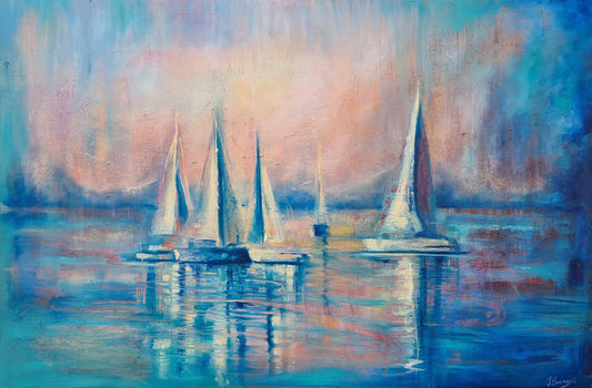 Sailing coast no.4 - Original Artwork