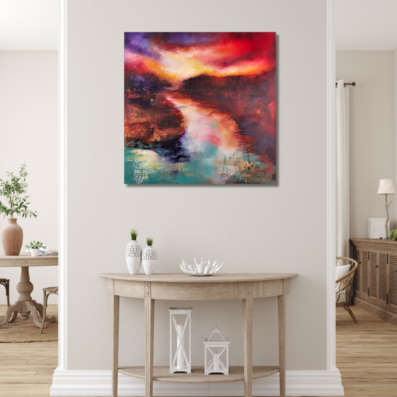 Autumn 1 Abstract landscap - Original artwork