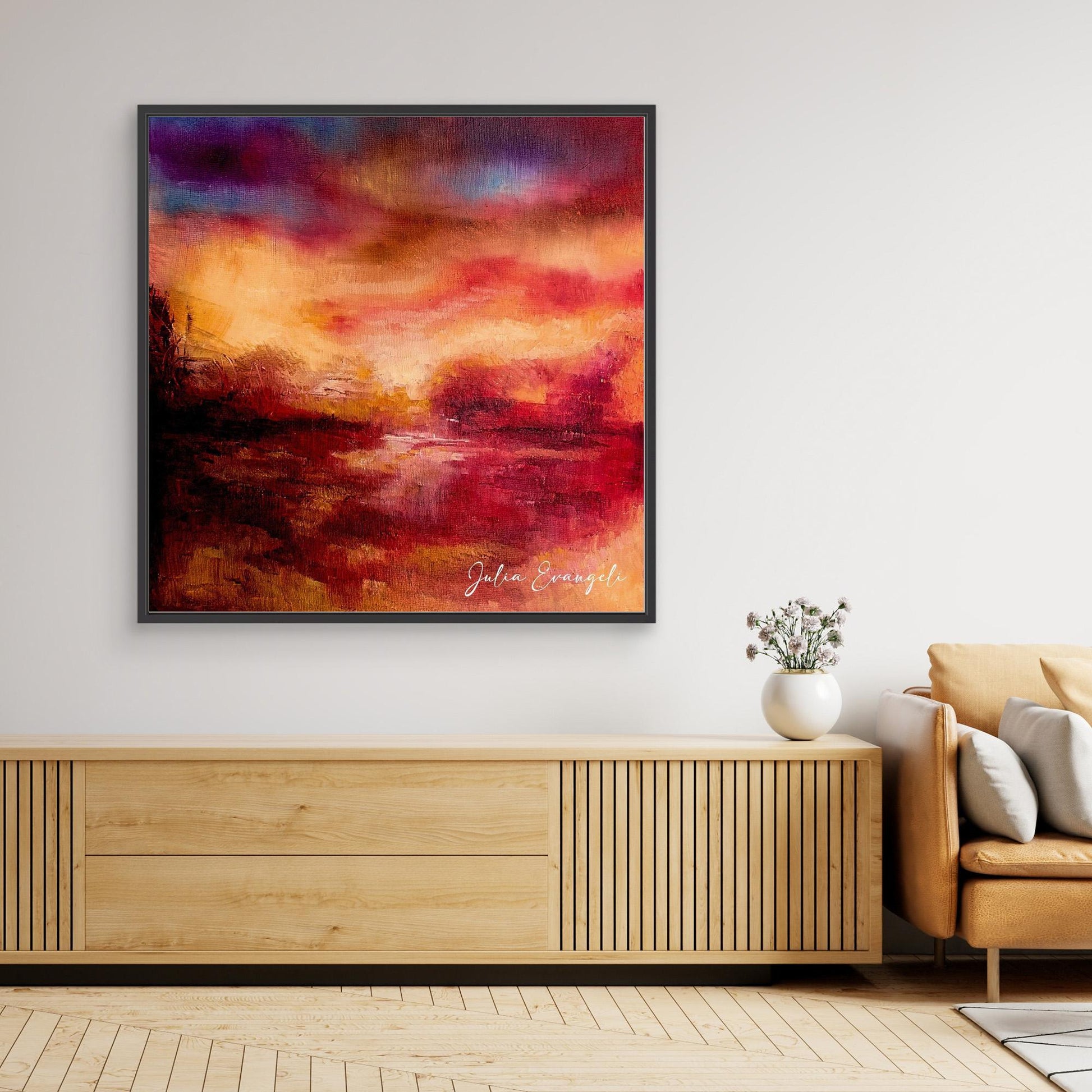 Autumn Landscape 2  - Print on canvas