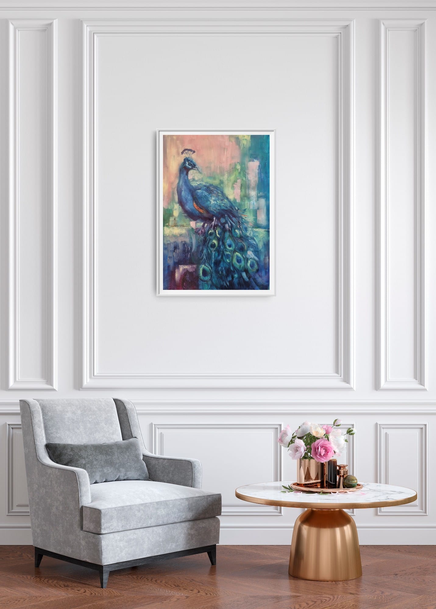 Peacock 1.- Original Artwork