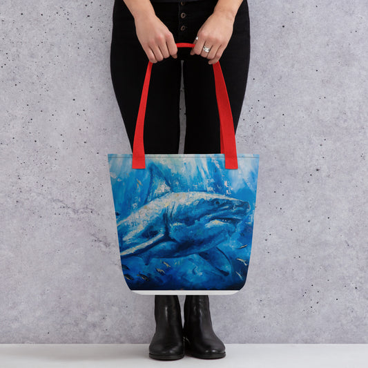 Tote bag shark