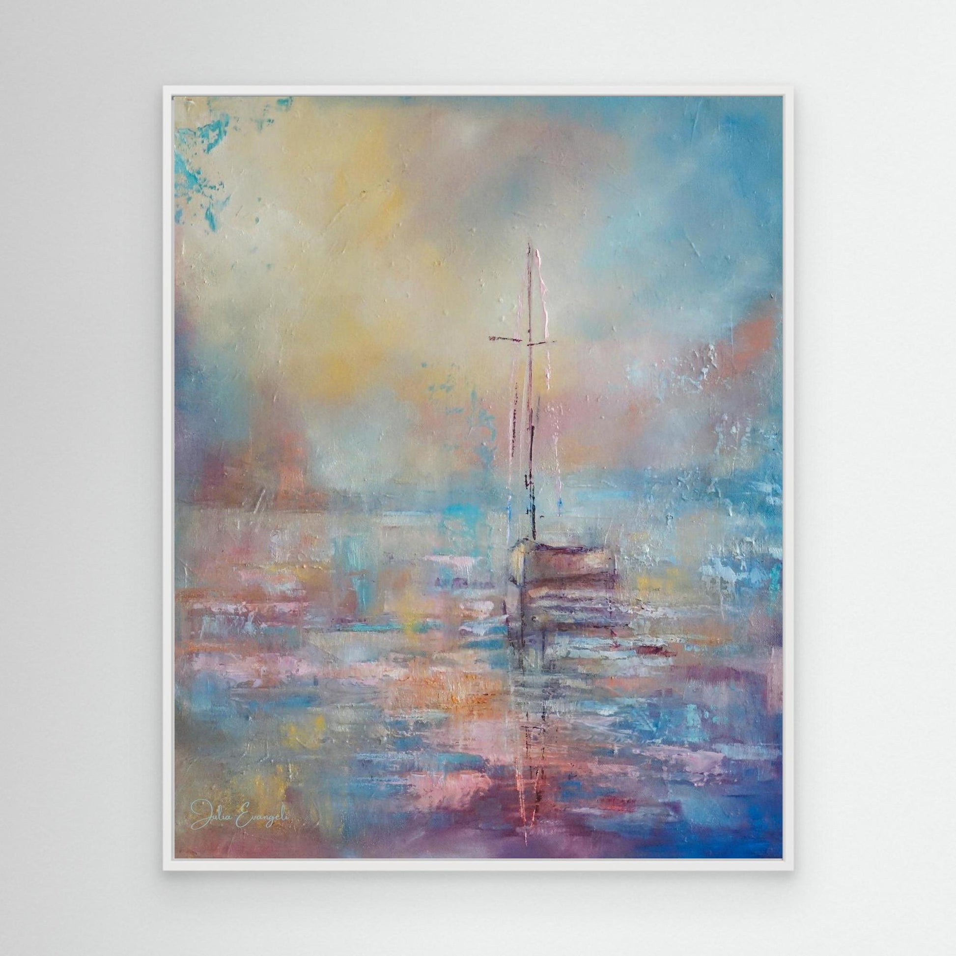 Sail Coast 3 - Print on canvas