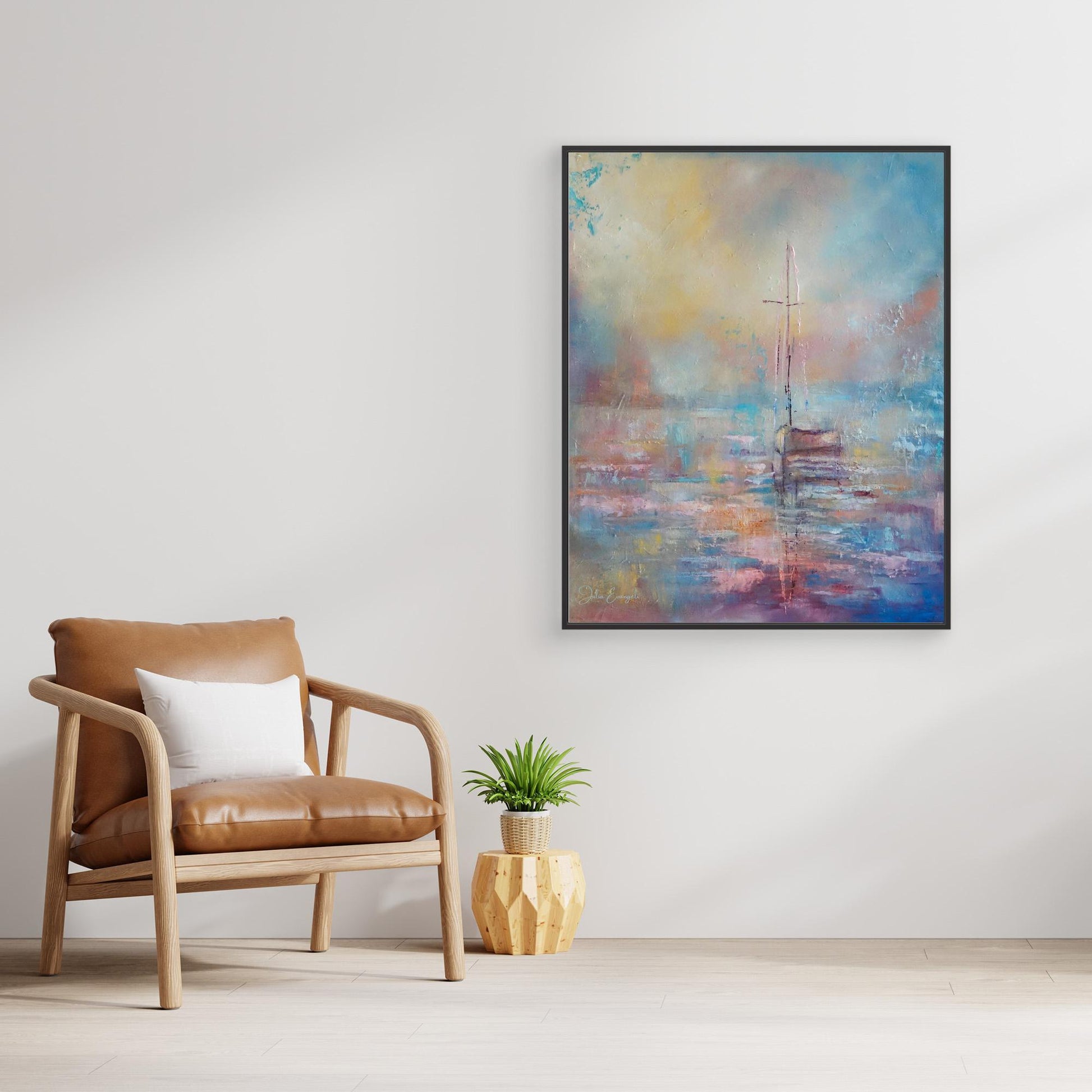 Sail Coast 3 - Print on canvas