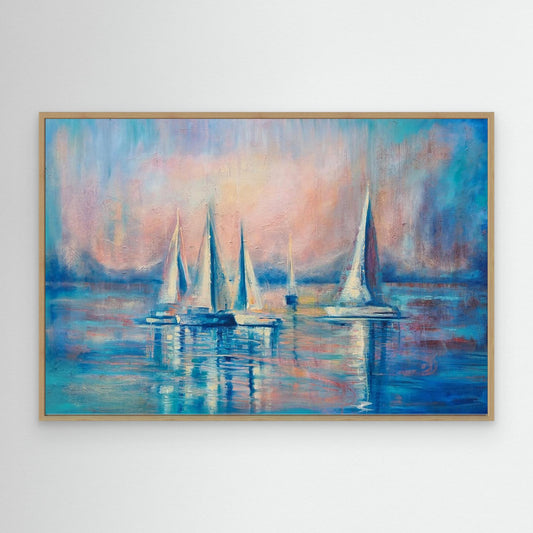 Sail Coast 4 - Print on canvas
