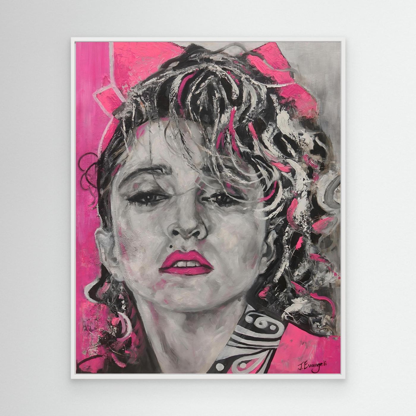 Madonna Portrait - Print on Canvas