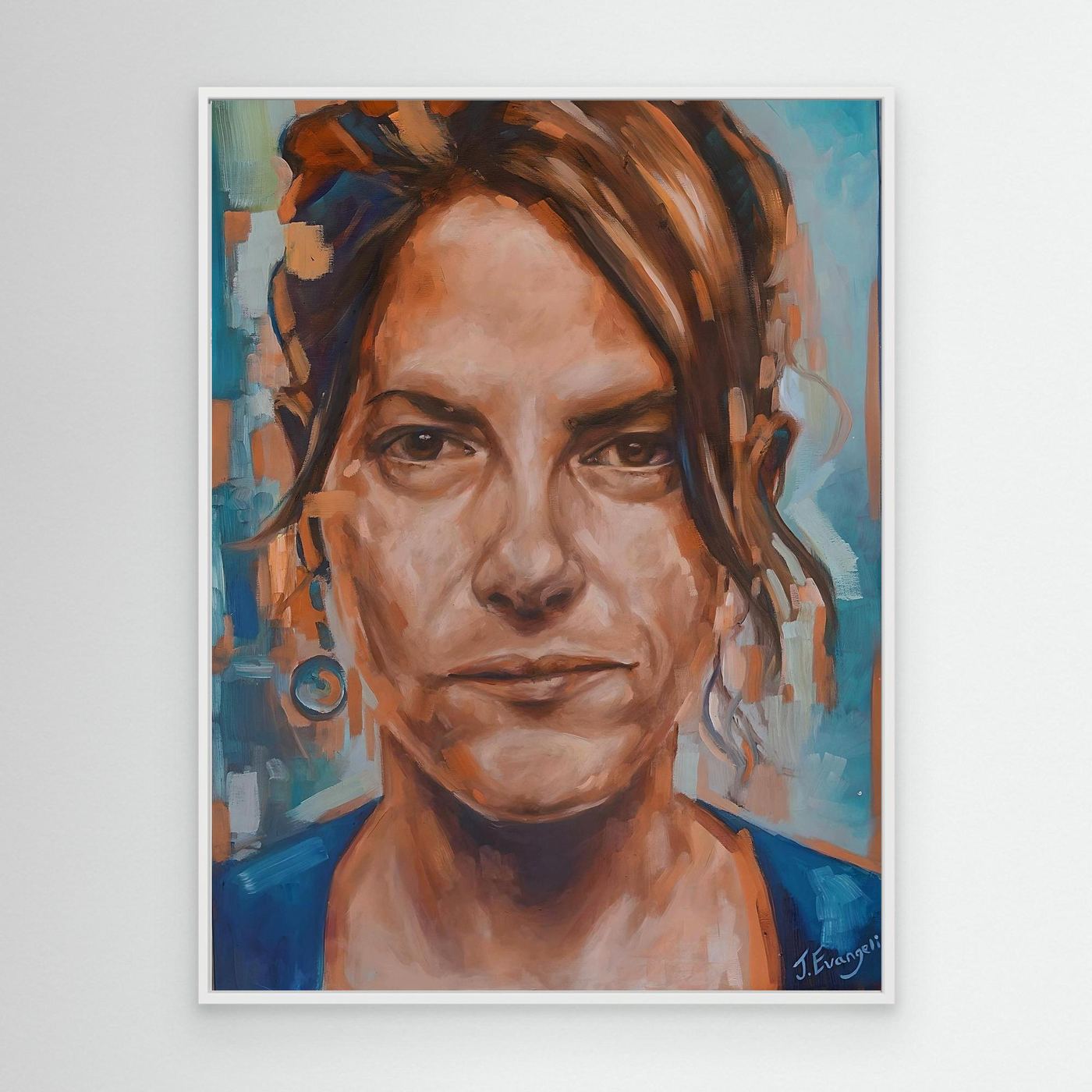 Portrait of Tracy Emin - Print on canvas