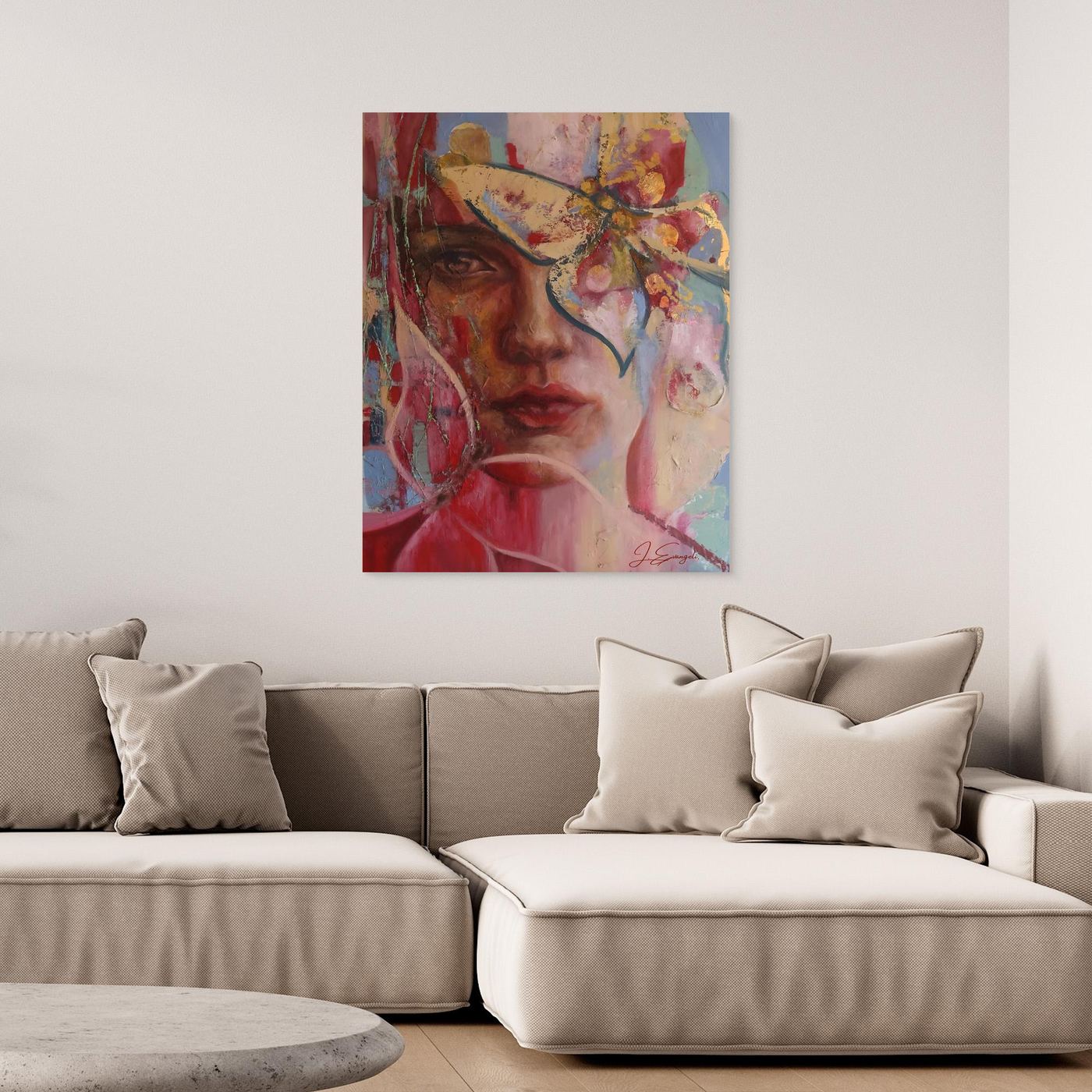 Metamorphosis - print on canvas