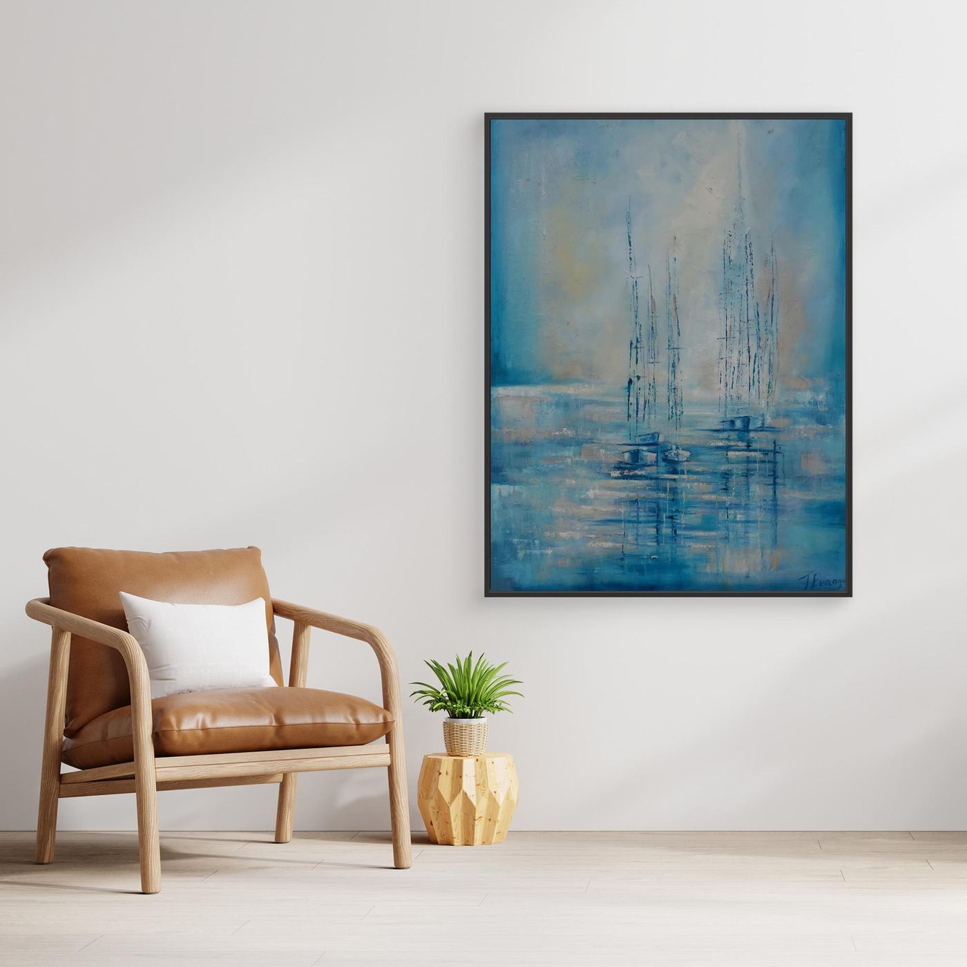 Sail Coast 1: Exhale - Print on Canvas
