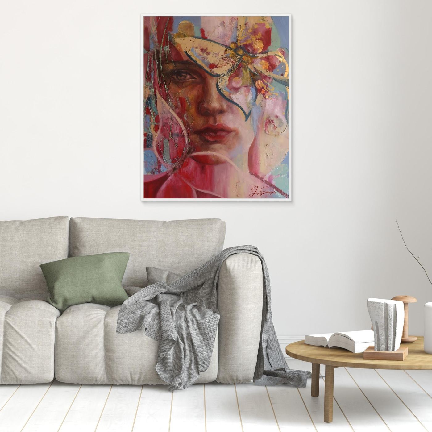 Metamorphosis - print on canvas