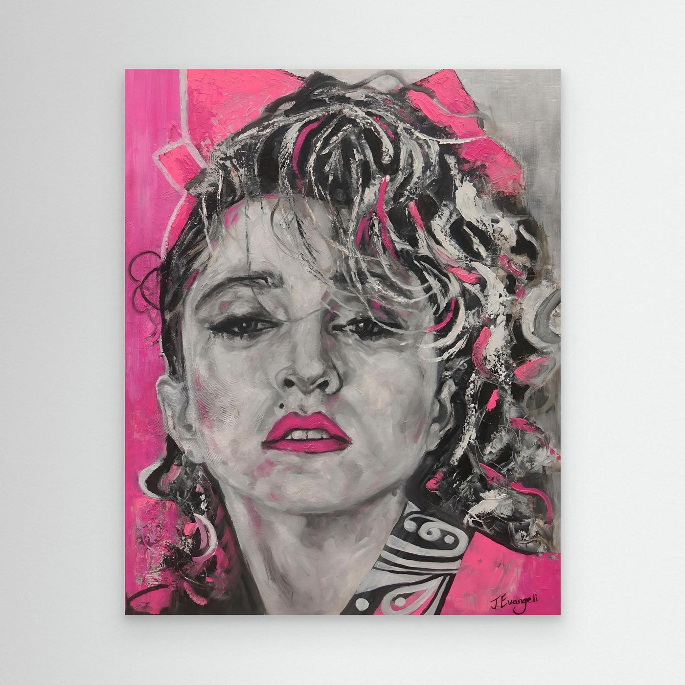 Madonna Portrait - Print on Canvas
