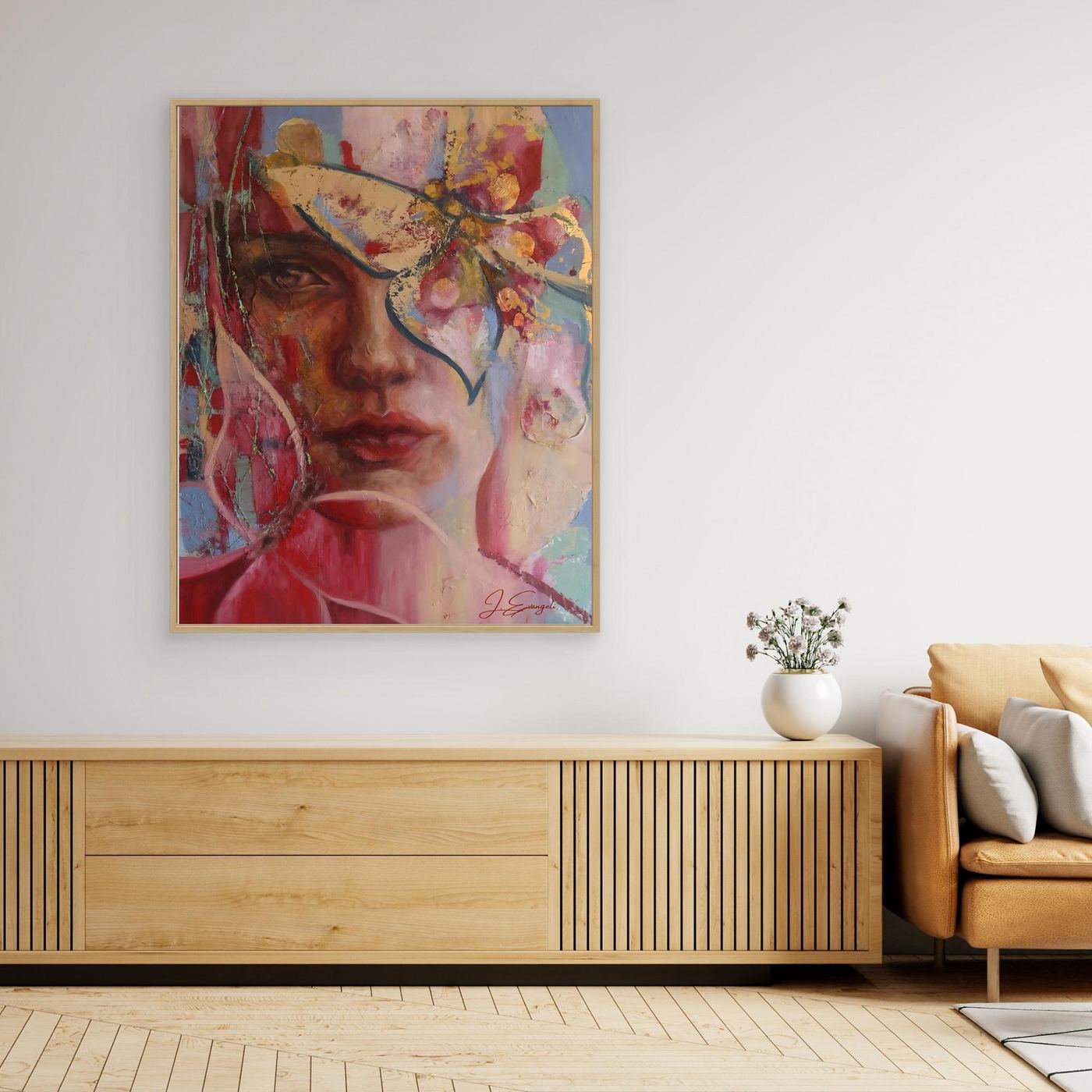 Metamorphosis - print on canvas