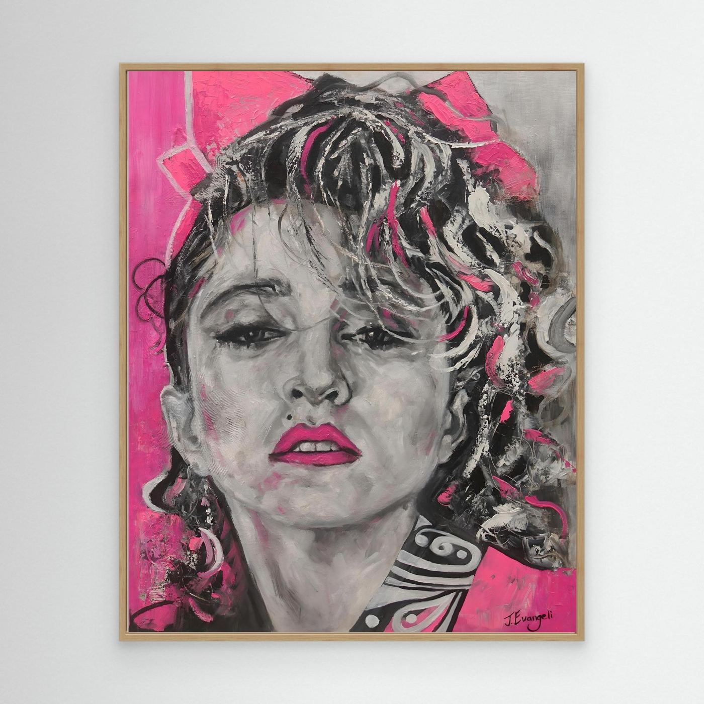 Madonna Portrait - Print on Canvas