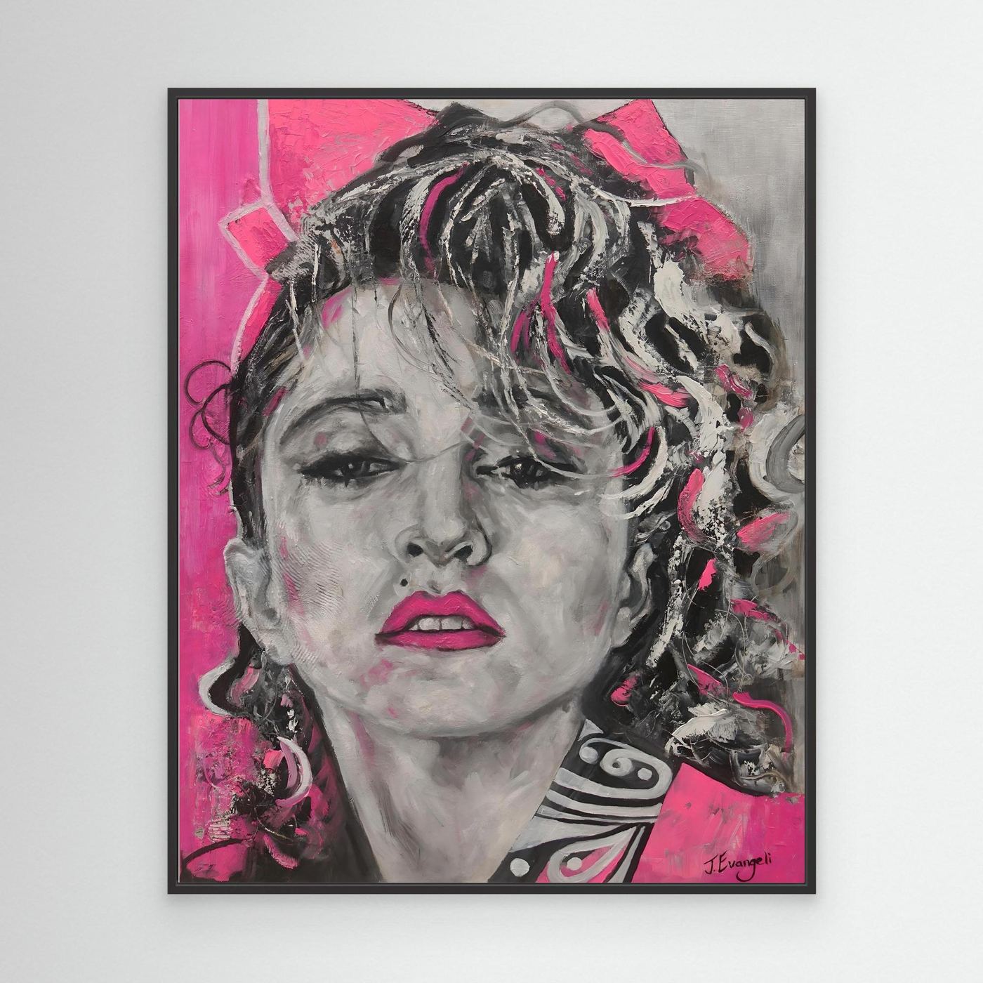 Madonna Portrait - Print on Canvas