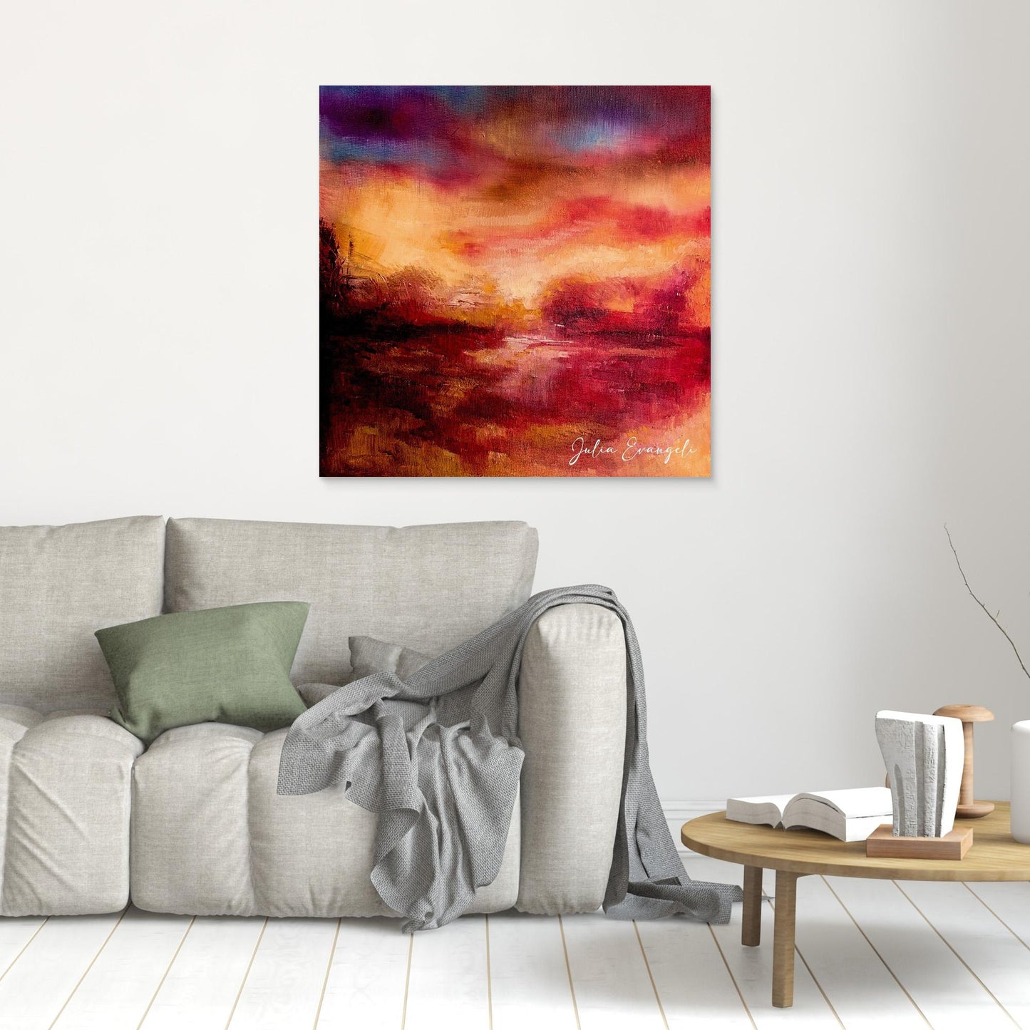 Autumn Landscape 2  - Print on canvas