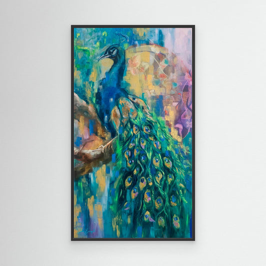 Peacock 2 -  Print on canvas